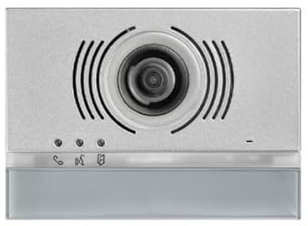 Frontalino Urmet Alpha per posto esterno video senza pulsanti grigio - 1168/140G