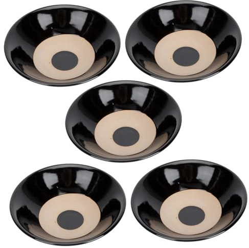 OKUMEYR 5pezzi Ciotole Vintage Ceramica Per Zuppa e Condimenti Ciotole Per Vino e Stufati Decorazione Per Tavola Per Ristoranti e Feste