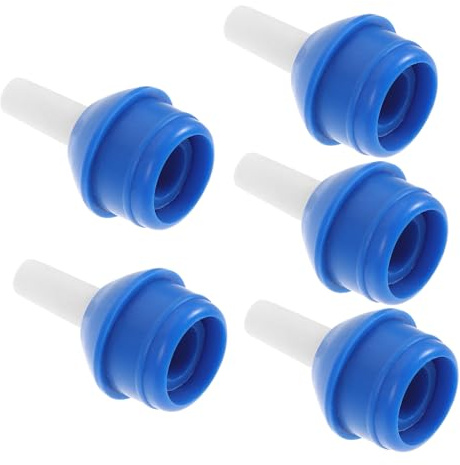 ERINGOGO 5 Stück Teiliges Entlötpumpen Düsen aus Aluminium Hitzebeständig und Weich Kompatibel mit Entlötpumpe für Komfortables Löten und Präzises Absaugen von Lötzinn Blau
