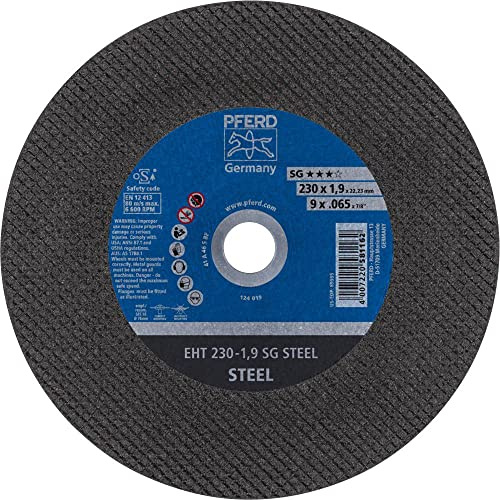 PFERD EHT2301, 9A46SSG 581162 Trennscheibe A46SSG 230x1,9mm, 230mm x 1.9mm