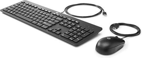 HP SLIM USB Keyboard AND Mouse Tastiera