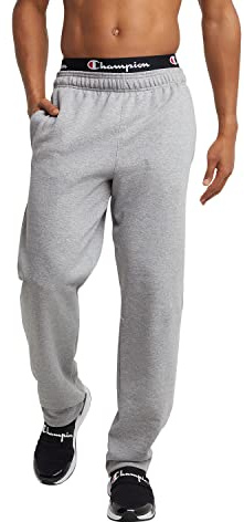 Champion Herren-Sweatpants Powerblend Fleece Open Bottom Sweatpants (Reg. oder Big & Tall)