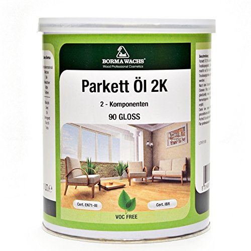 2K Parkettöl (1 Liter, 90 - Hochglanz)