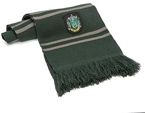 Cinereplicas Harry Potter - Klassisk Halsduk Slytherin - Officiellt Licensierad