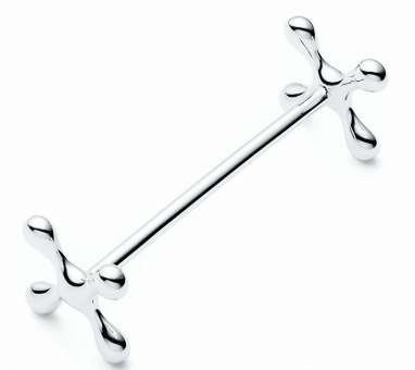 WILKENS Facette Messerbank versilbert