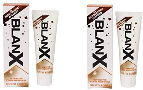 2 x Blanx Intensive Stain Removal Toothpaste by BlanX