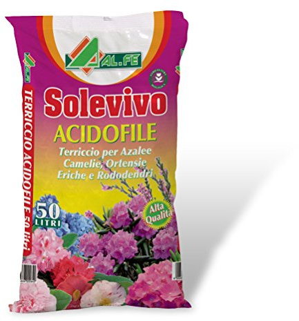 Solevivo terriccio terra per acidofile 20 litri