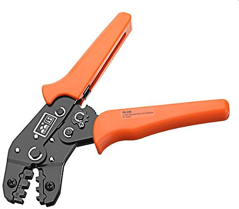 TuToy Colors Sn-28B Perno Crimpador De La Herramienta Crimpadora Plier Resorte Clamp 28-18Awg Crimper 0.1-1,0 Mm2 Cuadrado Para Herramienta De Crimpado Dupont