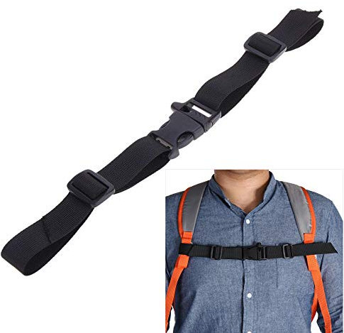 Ikerall Sternum Straps For Backpacks 1-pack,Adjustable Chest Strap with Emergency Whistle Buckle Suitable for Backpack Straps