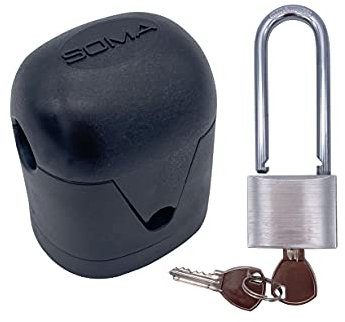 Protezione antifurto per cavo di ricarica fino a 11 mm di protezione contro l'uso non autorizzato