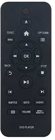 VINABTY RC-5721 Telecomando sostituito per PHILIPS DVD Player RC 5721 | RC5721 Remote Control DVP2800 DVP2880 DVP3602 PT7899