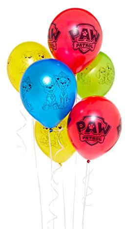 Amscan 9914242 Paw Patrol Latex 4 lati 2022-6 Pack