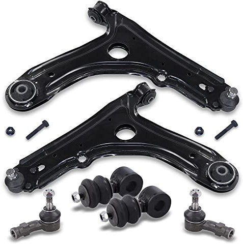 ATEC Germany 2x Querlenker Vorderachse unten links & rechst + Buchse & | Kompatibel mit: VW GOLF III, GOLF III Cabriolet, GOLF III Variant, GOLF IV Cabriolet, VENTO