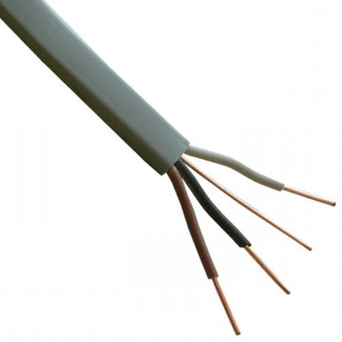 WCC® 1mm 3 Core & Earth Cables 6243Y Basec Approved (100m Reel/Drum)