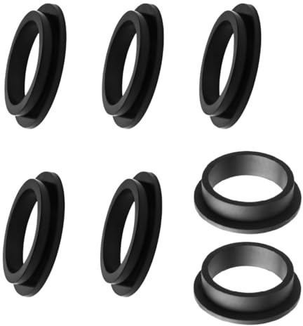 11228 11412 Lot de 2 joints toriques de rechange en forme de L pour piscine Intex Accessoires de piscine en caoutchouc Rondelles Joints ronds pour pompe à filtre à sable Kit de réparation (2 pièces