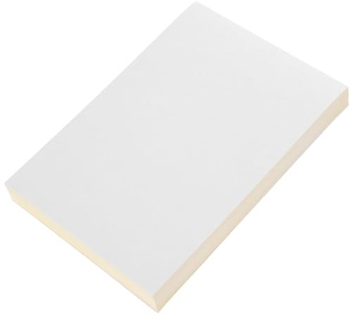 SHINEOFI 100 Blatt Bedruckbares Vinyl-Aufkleberpapier – Selbstklebende Blätter Mattweißes Wasserfestes Vinyl-Aufkleberpapier A5-Druckerpapier Für Drucker B
