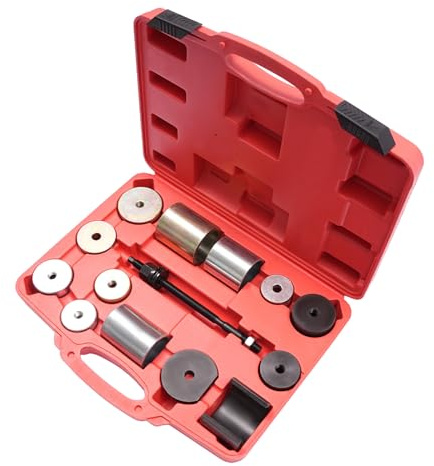 SOPERIT Radlager Werkzeug Kugelgelenk Radlager Abzieher & Gummilager Werkzeugsatz, Montagewerkzeug Satz Differential Hinterachse Bush Tool Set für BMW Iron Bushing Removal Tool