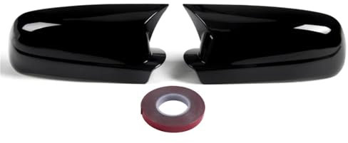 Auto Rückspiegel Kappe Abdeckung Für VW Für Golf 4 MK4 Für GTI R 1997-2004 Für Bora Für Jetta Für Passat B5 1998-2005 Rückspiegel Abdeckung Flügel Spiegel Gehäuse Kappen Horn Tür Spiegelkappen(Gloosy