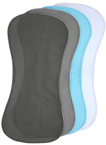 ibasenice 4stücke Teiliges Baumwoll Mehrschichtige Wasserdichte Babypflege Als Spucktuch Und Burp Cloth Für Empfindliche Babyhaut Für Windelnde Mütter