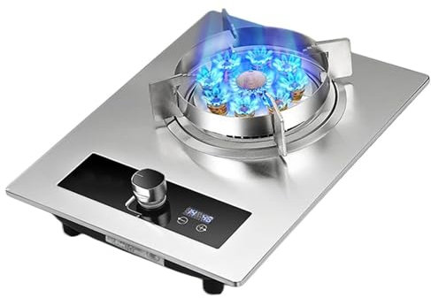 Gaziniere Gaz - Cuisinière À Gaz De Camping 5,2 KW, Minuterie Indépendante, Avec Protection Anti-extinction, De Table Et Encastrées(LPG)