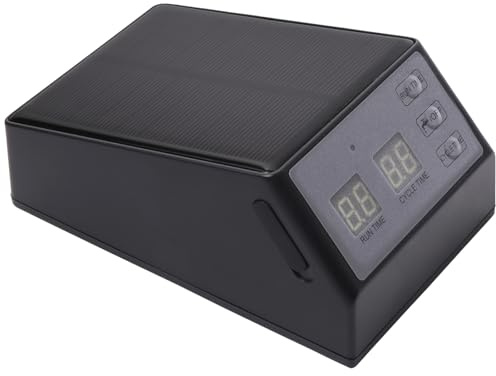Regadera solar automática para plantas en interiores, sistema de riego inteligente para macetas de jardín, pantalla LCD, riego simple multiplanta, flujo de 600 ml/min
