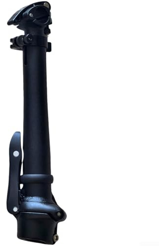 Attacco manubrio pieghevole regolabile da 30 cm a 50 5 cm, sistema di bloccaggio a sgancio rapido per regolazioni rapide del manubrio, adatto per forcella anteriore da 28 6 mm