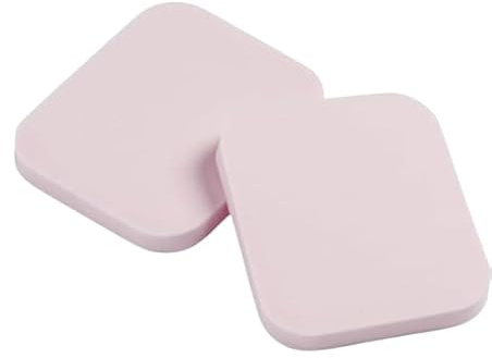 Set 24 Spugne Make Up Rettangolari 5x4,5 cm – Senza Lattice – Precisione per Fondotinta Liquido, Crema e Cipria – 12 Confezioni da 2 Pezzi