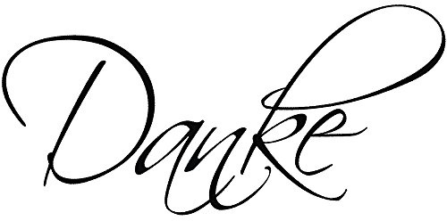 Rayher 28440000 H.- Stempel Danke, 3x6cm, Art.13181