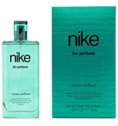 NIKE - The Perfume Woman Intense 150 ml, Colonia Mujer, Perfume Formato Spray, Eau de Toilette Natural y Femenina, Aroma Cítrico Amaderado, Fragancia Elegante, Intensa y de Larga Duración
