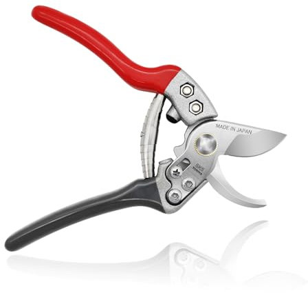 TONMA Gartenschere aus Edelstahl, Gartenschere zum Schneiden von Blumen, Schneiden von Pflanzen, Baum, Hecke, Bonsai, Obstpflückung, Made in Japan