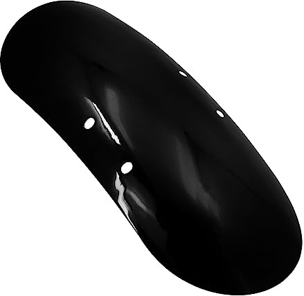 HCmotorku Motorrad Kotflügel Kurz Vorne Räder Wrap Front Fender für Harley Forty Eight 48 XL1200X 2010-2022 Glänzend Schwarz