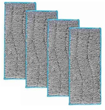 Aqxyju libo1986 Compatible with Braava Jet M6 Robot Replacement Washable Mop Pads Vacuum Cleaner Accessories Reusable Wet Wipes (Color : Light Grey)