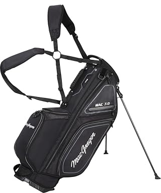 MACGREGOR Principal 9.5 Lightweight Golf Stand Bag With 2 Full Length Dividers, 7 Pockets And Padded Dual Strap