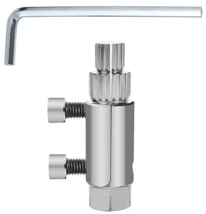 Gewindeschneider für gebrochene Rohre für 1/2-3/4 Zoll DN15/20/25 Rohre, Gewindeentfernungsgewinde in Ventilen, Armaturen/Winkel für gebrochene Werkzeugset, Kit zum Entfernen von Rohren, Set zum