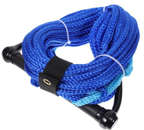 YARNOW Towable Wassersport Seil Mit Griff Für Wakeboard Und Kneeboard Hochwertiges Nylon Uv-beständig Und Abriebfest Robuste Konstruktion Für Optimalen Halt Und Sichtbarkeit Im Wasser