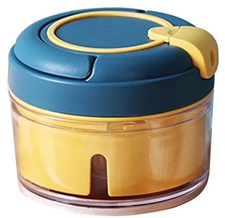 Tritatutto per alimenti, tritacarne aglio, tritacarne mixer mini manuale senza fili portatile potente multifunzionale accessori da cucina per carne, frutta, verdura