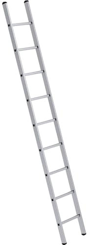Munk | Anlegeleiter mit Sprossen | Breite 350 mm | Holm 58 x 25 mm | 9 Sprossen