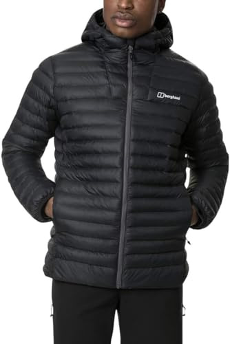 Berghaus Men's Vaskye Synthetic Insulated Jacket | Extra Warm | Durable Coat | Puffer Jacket | Lightweight Design Insulated Jacket, Black/Black, M