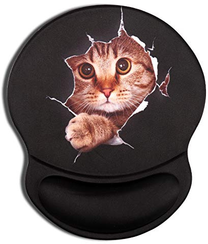 AOKSUNOVA Tapis de Souris Ergonomique Tapis de Souris Repose Poignet en Gel Confort Mouse Pad