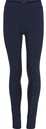 Equipage Kinder Reithose Leggings Dai navy, Größe:152