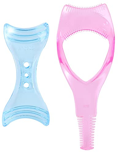 healifty Lot de 2 outils de maquillage pour mascara - Applicateur de protection des cils - Pochoir pour femmes et filles