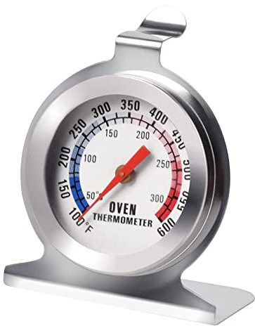 Stainless Steel Oven Thermometer for Inside Fan Gas Electric, Oven Temperature Gauge, Cooker Thermometers for Food，Kitchen Accessories