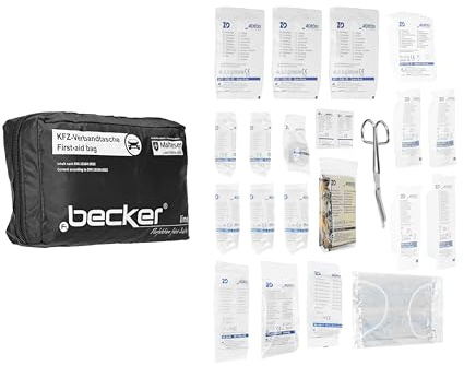 f.becker_line Verbandkasten Erste-Hilfe-Set Auto Verbandskasten DIN 13164 2022