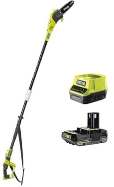 Pack RYOBI Elagueur à chaine sur perche OPP1820-18V One+ - 1 Batterie 2.0Ah - 1 Chargeur rapide