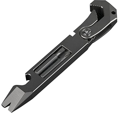 Palanca | Palanca Multifuncional Titanio Edc | EDC Carry- Pocket Crowbar Destornillador Llaves Cajas Herramientas Abrebotellas Fulenyi