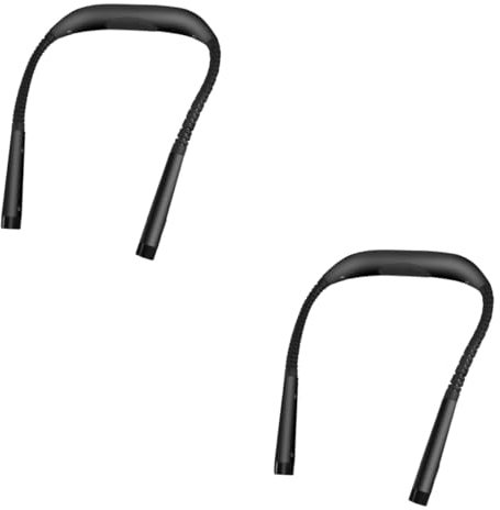 HOMSFOU 2st Leselampen Fürs Bett Led-buchlicht Nackenlicht Kreuzstichlicht Umarmung Licht Led-leselicht Outdoor-zubehör Camping-taschenlampe Lektüre Geschenk Plastik Hände Frei Nachtlauf
