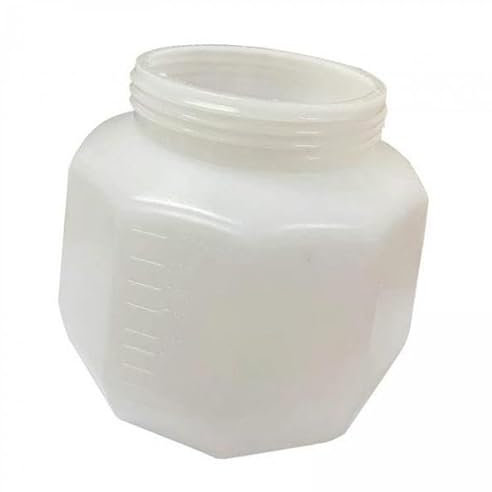 FytStycale 5 Contenitori per Spruzzatore di Vernice, Serbatoio di Vernice da 1000 Ml, per Vernice Spray Fai da Te da Parete