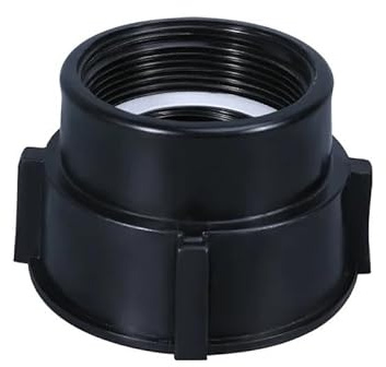 Adaptador de tanque IBC de rosca gruesa hembra de 75mm a rosca fina macho de 2 pulgadas, accesorios de cubo de tonelada, adaptador de válvula, 1 ud.