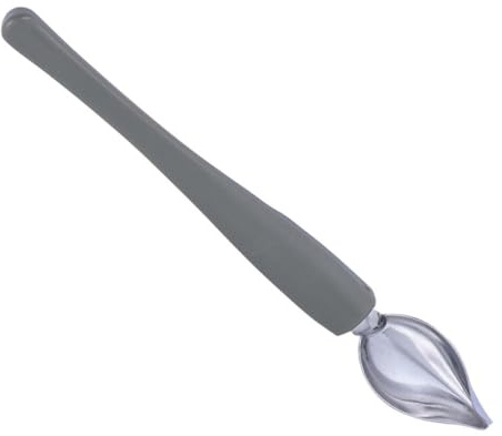 CAXUSD Cucchiaio da Cucina Utensile Professionale Anti-ruggine in Acciaio Inossidabile Portatile Argento per Decorazione Dolci e Piatti da Forno