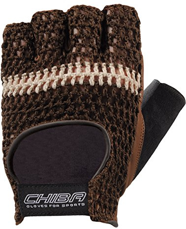 Chiba Unisex Athletic Handskar, Brown, M